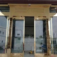 CỬA INOX 304 MẠ VÀNG CA C05  